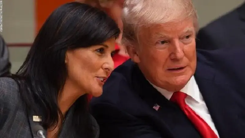 Nikki Haley dan Donald Trump