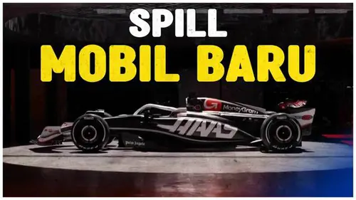 VIDEO: Keren! Haas F1 Team Rilis Mobil Baru Mereka, VdF 24 untuk Formula 1 Musim Depan