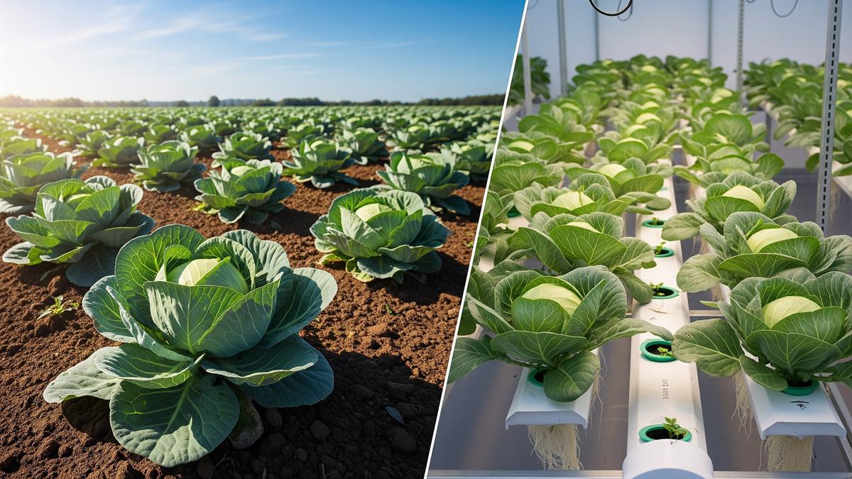 Cara Menanam Kubis Metode Tanah Vs Hidroponik untuk Pemula, Ini Perbandingannya
