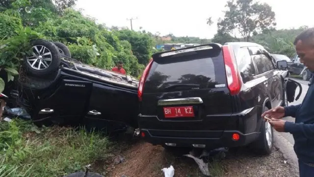 Bupati Bungo Kecelakaan