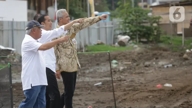 Di Semarang, Jokowi Tinjau Pasar Johar dan Kota Lama