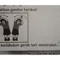 Jawaban soal ujian anak SD (Sumber: Twitter/convomf)