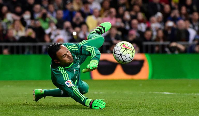 Kiper Real Madrid asal Kosta Rika, Keylor Navas. (AFP/Pierre-Philippe Marcou)