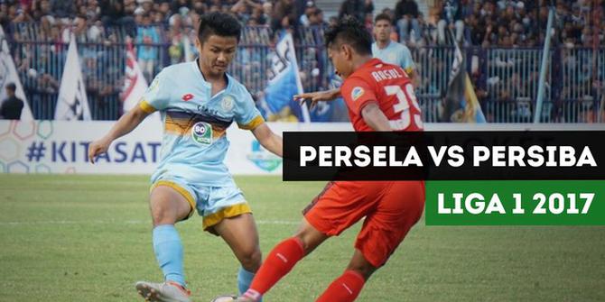 VIDEO: Highlights Liga 1 2017, Persela Lamongan Vs Persiba Balikpapan 2-2