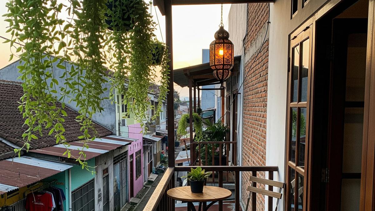 9 Inspirasi Rumah Estetik Sederhana 2 Lantai 5x8 di Gang, Tak Kalah Nyaman