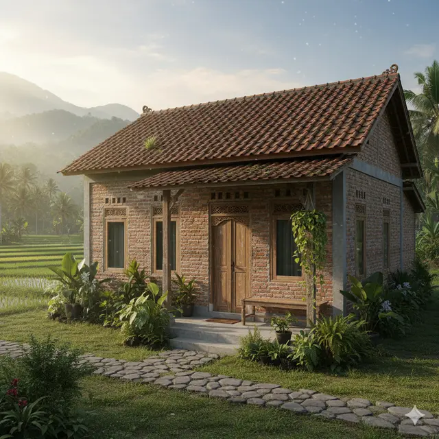 7 Hunian Sederhana Bergaya Rustic, Inspirasi dari Pedesaan Indonesia