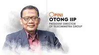 Otong Iip, President Director of TelkomMetra Group. Liputan6.com/Abdillah