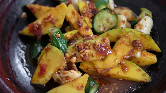 Ilustrasi rujak buah