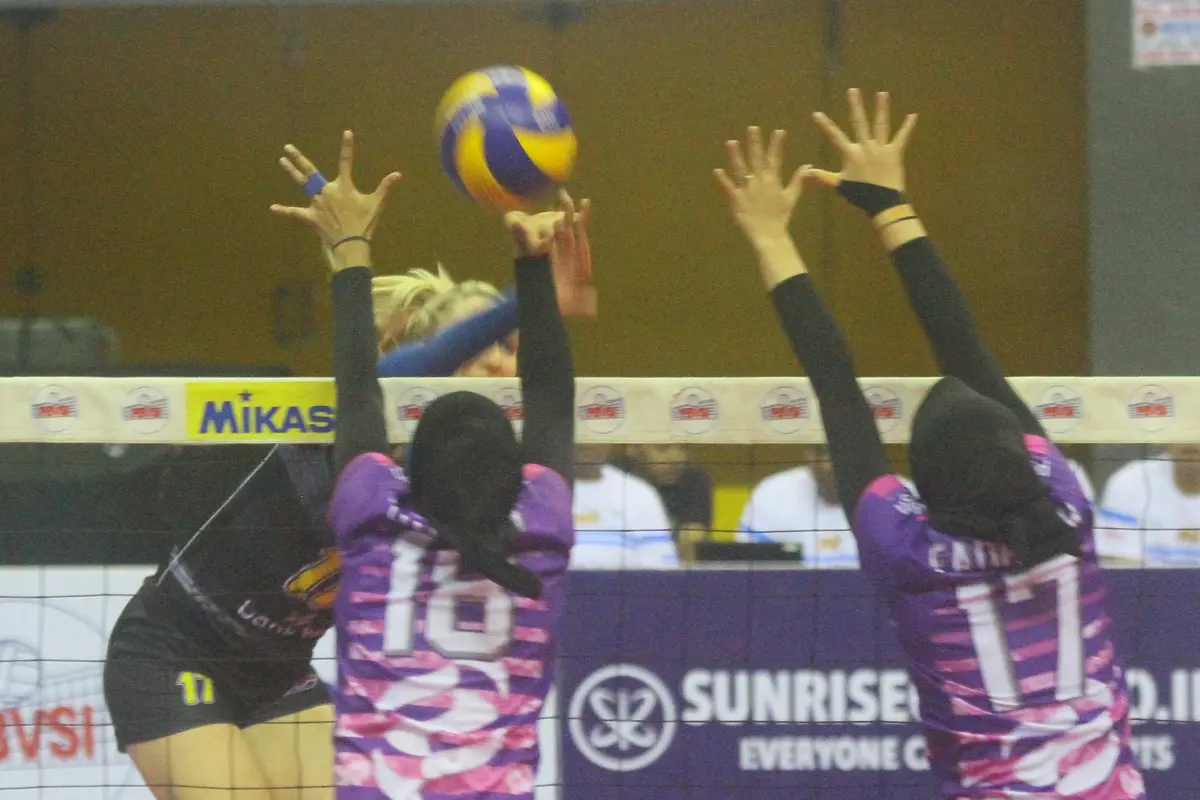 Jakarta PGN Popsivo Polwan Vs Bandung Bank BJB Pakuan