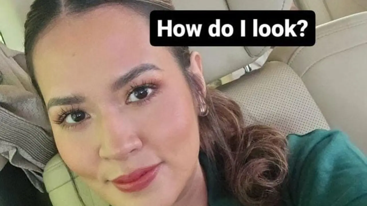 Raisa jadi kasir minimarket
