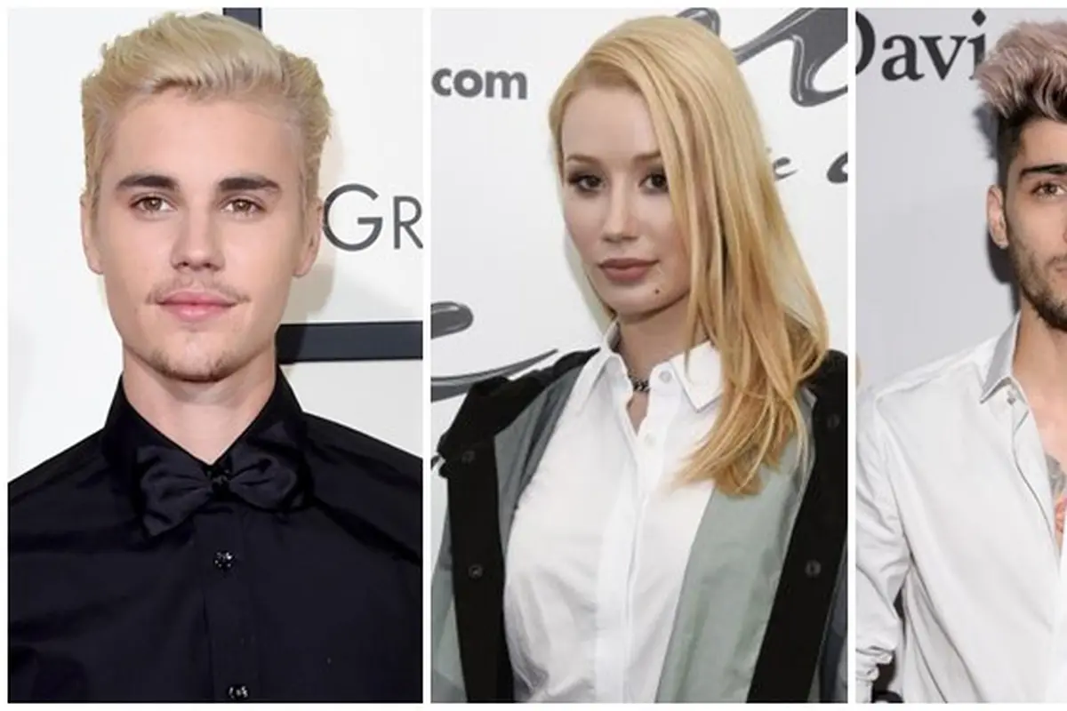 [Bintang] Justin Bieber, Iggy Azalea dan Zayn Malik 