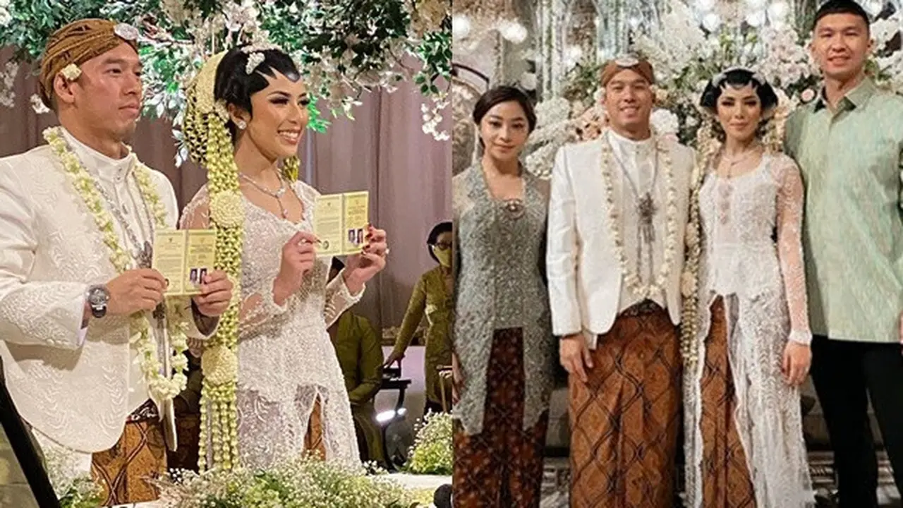 7 Potret Akad Nikah Arya Bakrie dan Vannya Istarinda, Megah dan Usung Adat Jawa