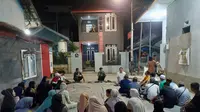 Kegiatan doa bersama dukungan Gibran Rakabuming Raka dari komunitas pelestari masakan Banjarmasin. (Istimewa)