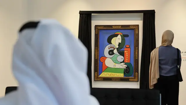 Karya Picasso memulai tur pra-lelang di Dubai