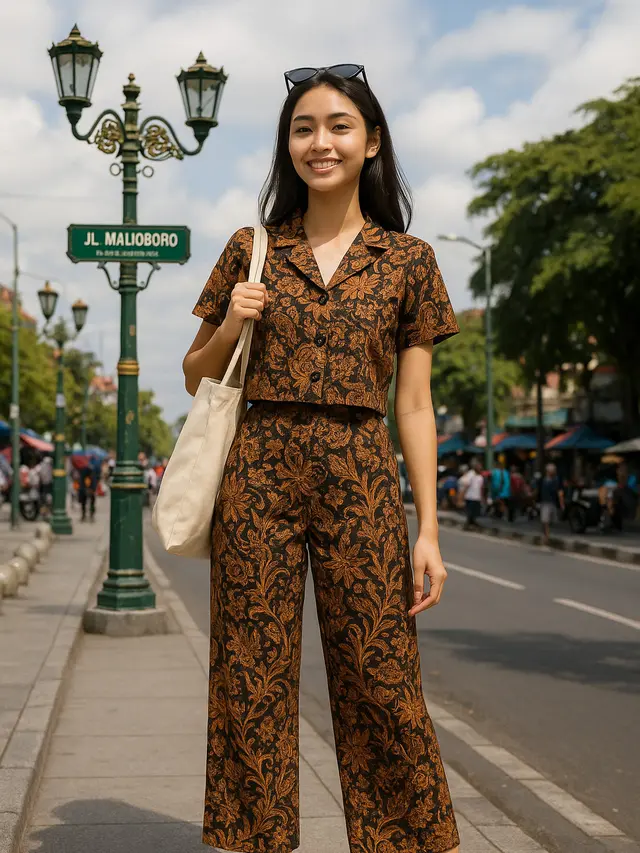Model Batik Santai untuk Liburan di Yogyakarta
