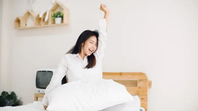 Ilustrasi morning person