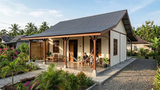 Desain Rumah Kampung