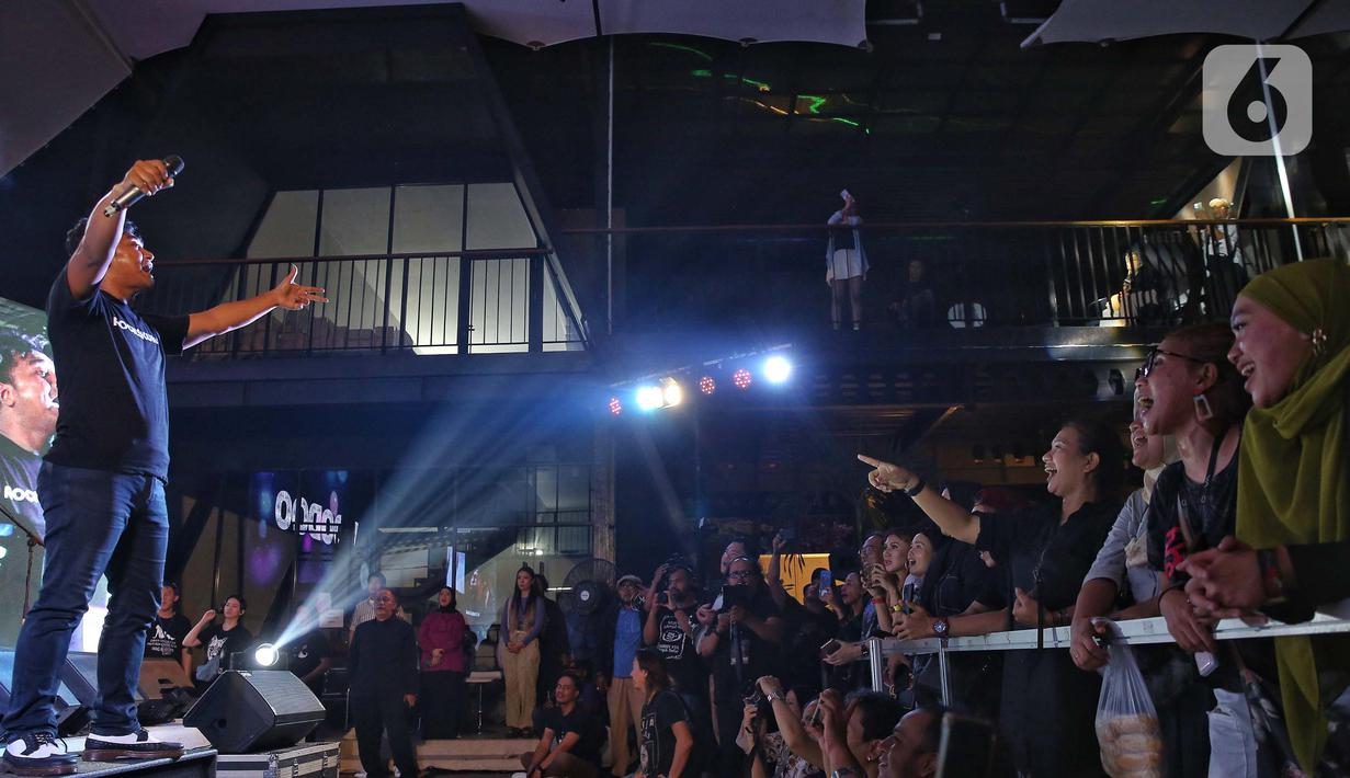 Festival musik All You Can Hear Gigs 2024 menjadi ajang berkumpul para penikmat musik lintas generasi. (Liputan6.com/Angga Yuniar)