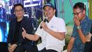 Corsec PT MRT Jakarta M. Kamaluddin memberi keterangan pers BrightspotMRKT 10 Year Anniversary di Distric 8 SCBD Jakarta, Selasa (17/9/2019). Brightspot merupakan platform untuk mendukung kreativitas anak muda dalam industri fashion hingga seni. (Liputan6.com/Fery Pradolo)