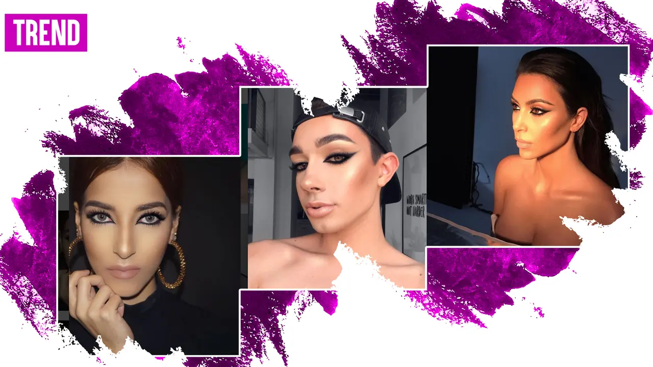 Trends: Glamour Makeup ala Kim Kardashian