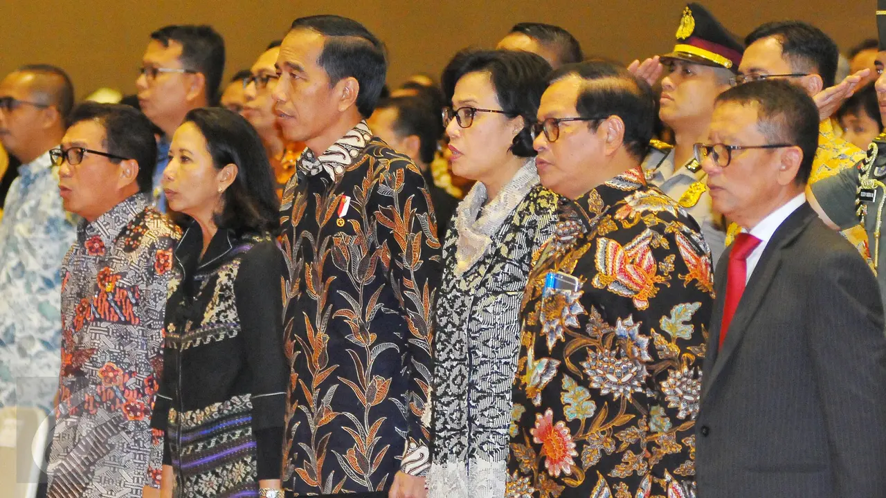 Jokowi Beri Pidato Perpisahan dengan Tax Amnesty-Jakarta- Angga Yuniar-20170228
