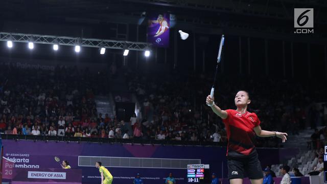 Langkah Fitriani Terhenti di 16 Besar