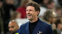 Keempat pemain itu adalah kiper Manuel Neuer, dua gelandang andalan Jerman, Toni Kroos dan Ilkay Gundogan, serta penyerang andal Thomas Muller. (AP Photo/Matthias Schrader)