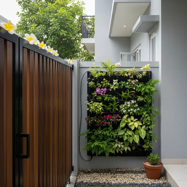 9 Inspirasi Kebun Mini di Balik Pagar yang Tidak Terlihat dari Jalan, Jadi Oase Tersembunyi