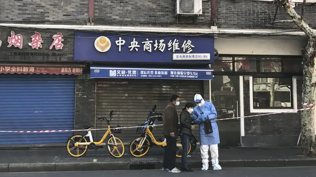 10.000 Petugas Kesehatan Dikirim ke Shanghai untuk Atasi COVID-19