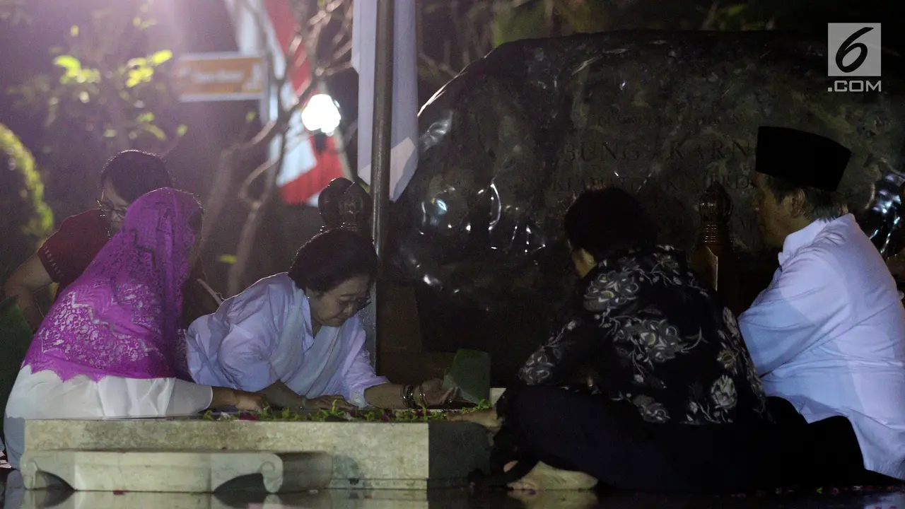 20170605-Megawati Hadiri Peringatan Haul Bung Karno di Blitar-Tallo