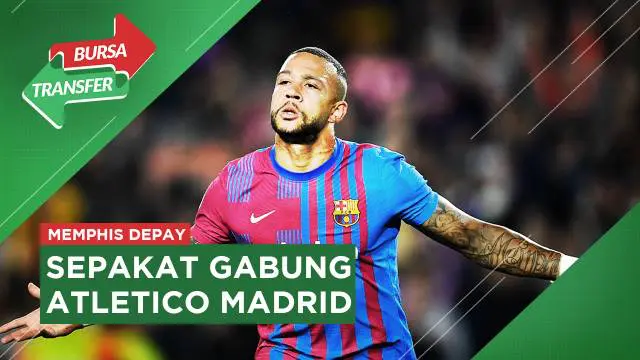 Berita bursa transfer Memphis Depay penyerang milik Barcelona dikabarkan sudah sepakat secara personal, untuk bergabung dengan Ateltico Madrid di bursa transfer musim dingin ini.