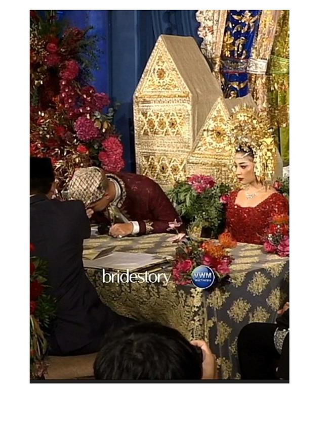 12 Momen Akad Nikah Nikita Willy dan Indra Priawan, Berkonsep Minang
