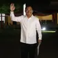 Kepala RSPAD dr Terawan Agus Putranto meninggalkan Kompleks Istana Kepresidenan di Jakarta, Selasa (22/10/2019). Terawan yang mengenakan atasan kemeja berwarna putih tersebut, dirumorkan akan mengisi jabatan sebagai Menteri Kesehatan di Kabinet Kerja jilid II. (Liputan6.com/Angga Yuniar)