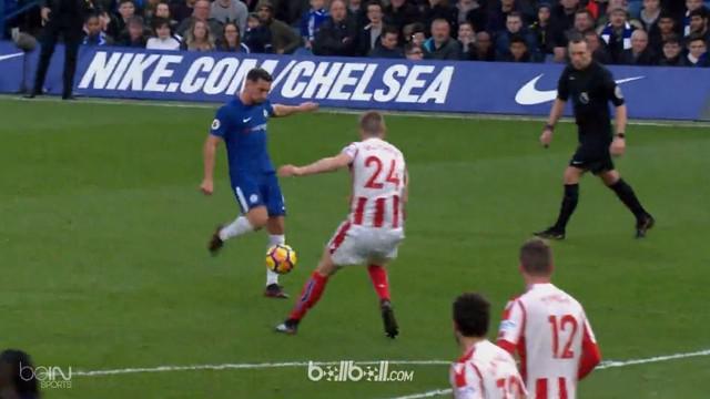 Berita video highlights Premier League 2017-2018, Chelsea vs Stoke City, dengan skor 5-0. This video presented by BallBall.