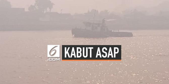 VIDEO: Kabut Asap Ganggu Transportasi Air di Sungai Kapuas