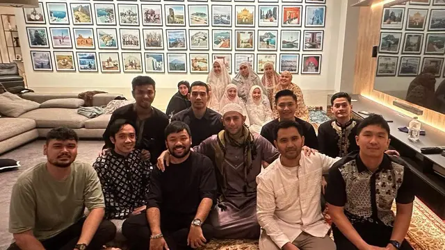 6 Potret Nikita Willy Buka Puasa Bareng Sahabat, Undang ke Apartemen Mewahnya