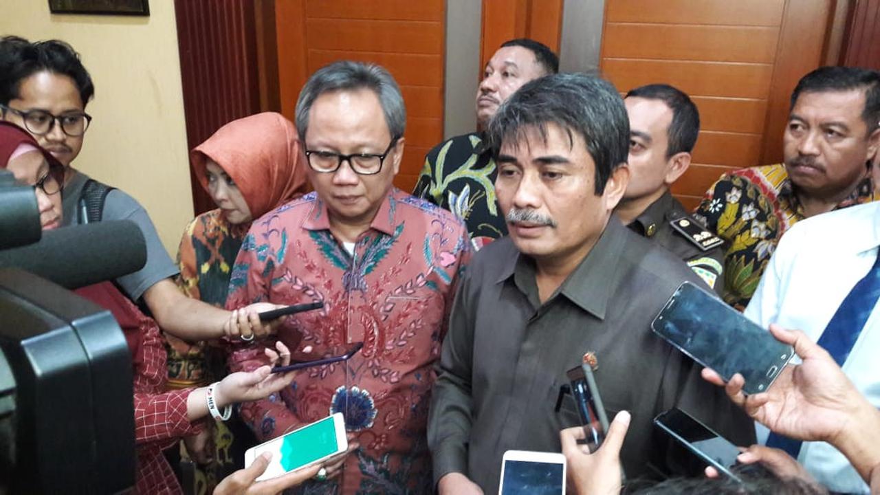Kejaksaan Tinggi (Kejati) DKI Jakarta menerima laporan Badan Penyelenggara Jaminan Sosial BPJS Ketenagakerjaaan soal penunggakan iuran dari 43 ribu perusahaan di Jakarta. (Liputan6.com/Fachru Rozie)