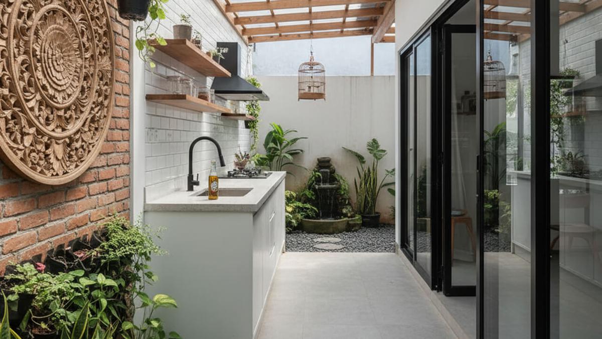 Pilihan Dapur Minimalis Modern Ukuran Kecil Terbuka, Simak Pertimbangannya