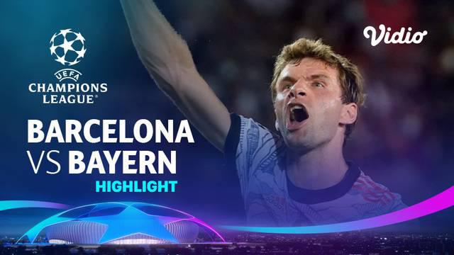 Berita Video, Highlights Pertandingan Barcelona Vs Bayern Munchen pada Rabu (15/7/2021)