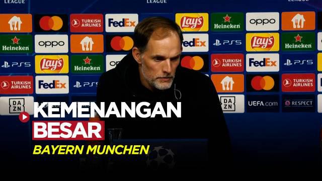 Berita Video, Thomas Tuchel berikan komentar terkait kemenangan Bayern Munchen Vs MU pada Rabu (21/9/2023)
