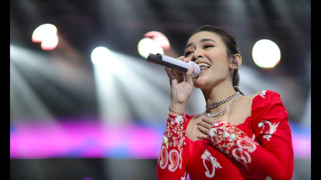 Mahalini dalam Acara Ramadhan Jazz Festival 2023 “Harmony Our Culture”. (ist)