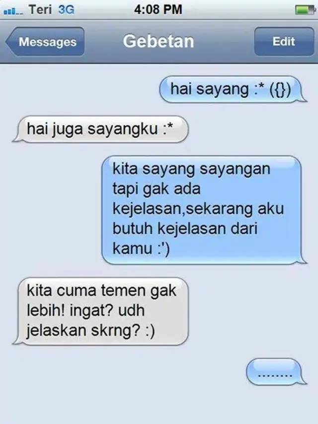 8 Chat Netizen Tanya Status Hubungan Ini Bikin Senyum Sendiri
