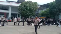 Mahasiswa Kembali Gelar Aksi Demonstrasi di DPRD Bengkulu, Aparat TNI-Polri Siaga Penuh