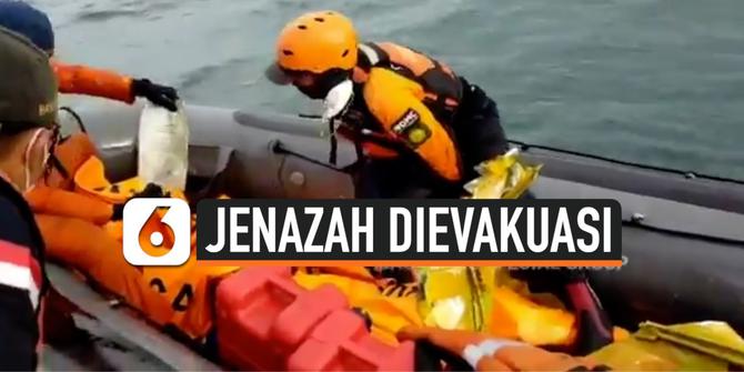 VIDEO: 74 Kantong Jenazah Sriwijaya Air SJ-182 Sudah dievakuasi