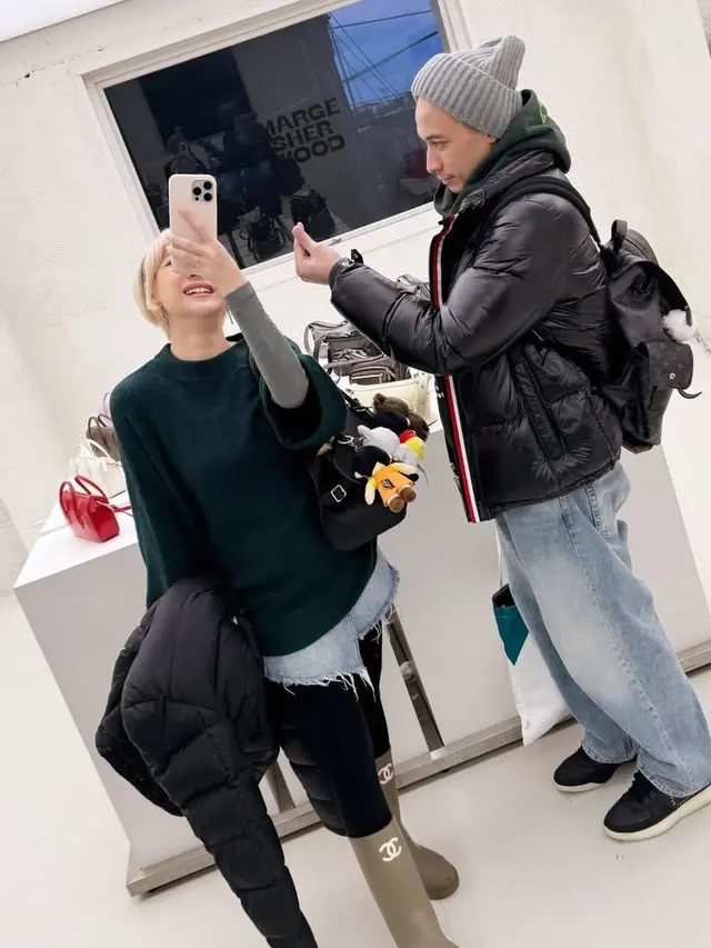 OOTD Bak Eonni Bunga Citra Lestari saat Liburan ke Korea. [@itsmebcl]