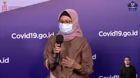 Penyintas COVID-19 Susi Satiwi Rudiati berbagi pengalamannya di bincang-bincang dari Graha BNPB pada Jumat (23/10/2020) (Tangkapan Layar Youtube BNPB Indonesia)