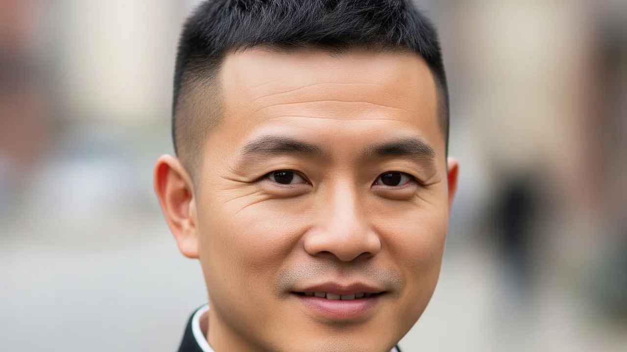 Model Rambut Pria Pendek China