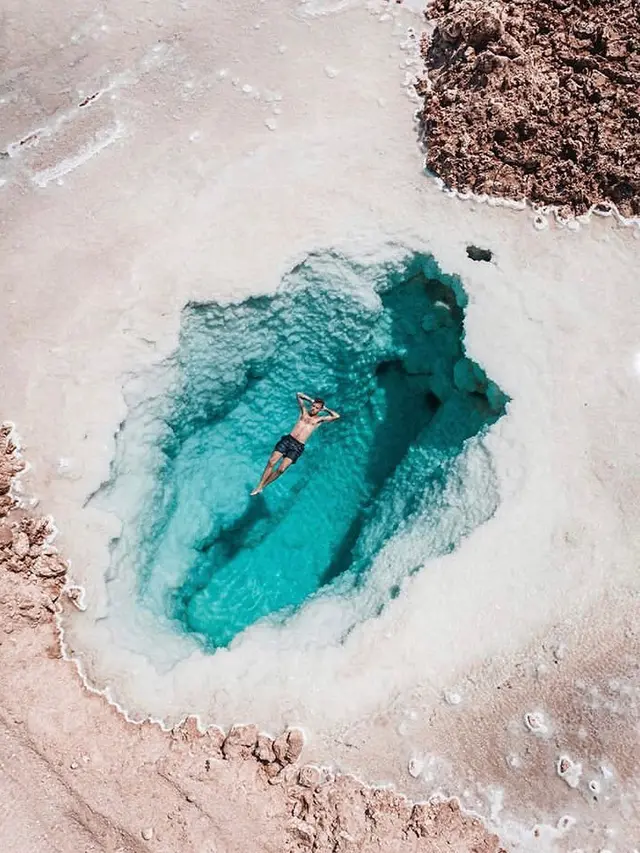 6 Potret Indah Siwa Oasis, "Kolam Renang" Alami di Tengah Gurun Mesir