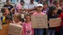 Data yang dikumpulkan oleh United Nations Children’s Fund (UNICEF), hingga 6 Juli 2024, 564 sekolah di Jalur Gaza mengalami kerusakan akibat serangan Israel. (Bashar TALEB/AFP)