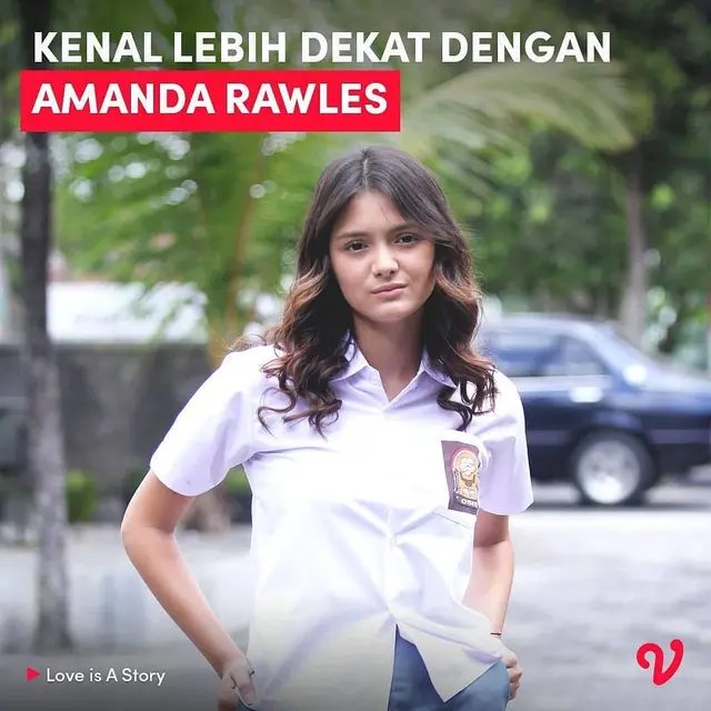 Tetap Aktif Berkarya, Ini 6 Potret Amanda Rawles Saat Syuting Series Love Is A Story